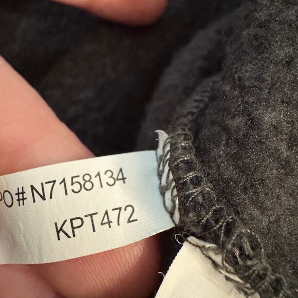 Nautica 1/4 zip Pullover sweatshirt Mens M Gray Fleece Athletic Athleisure Fall - Picture 12 of 13